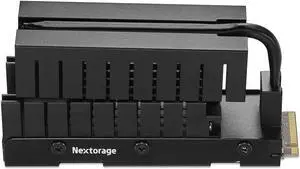 Nextorage X series 1TB NVMe2.0 M.2 2280 SSD PCIe Gen5x4 with Heatsink 3D TLC 700TBW with Maximum Transfer Speed Read 11,700MB/s Write 9,500MB/s